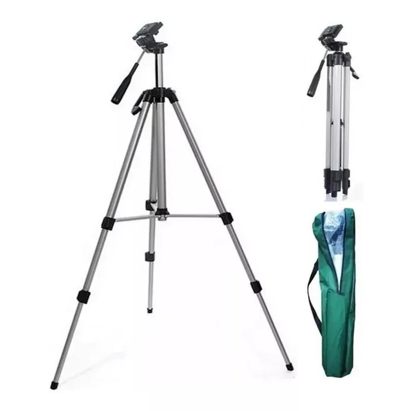 Tripé 1,37m, Para Filmadora, Camera Smartphone De Viagem