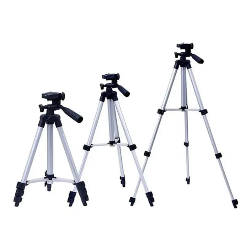 Tripé 1,37 Com 3 Tamanhos, Para Maquina Fotografica, Filmadora