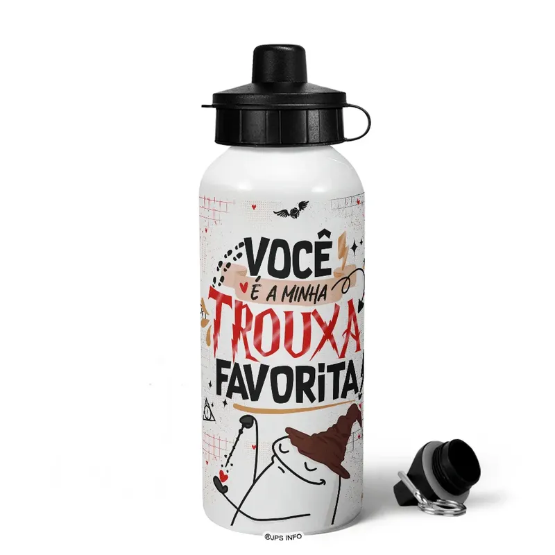 Garrafa Squeeze Mq Flork - Você É A Minha Trouxa Favorita!
