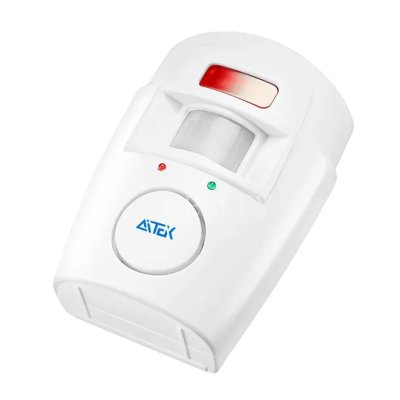 Sensor Presença Movimento Sirene Alarme Infravermelho S/fio