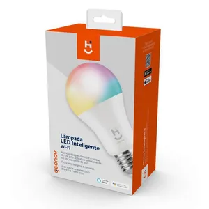 Lâmpada Led Rgb Wi Fi Inteligente 10w 800 Lumens Comando Voz