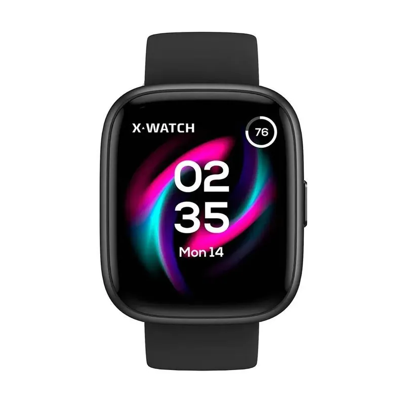 Relógio Smartwatch X-watch Ref: Xswuqpi001 Pxpx Grafite Touch Screen