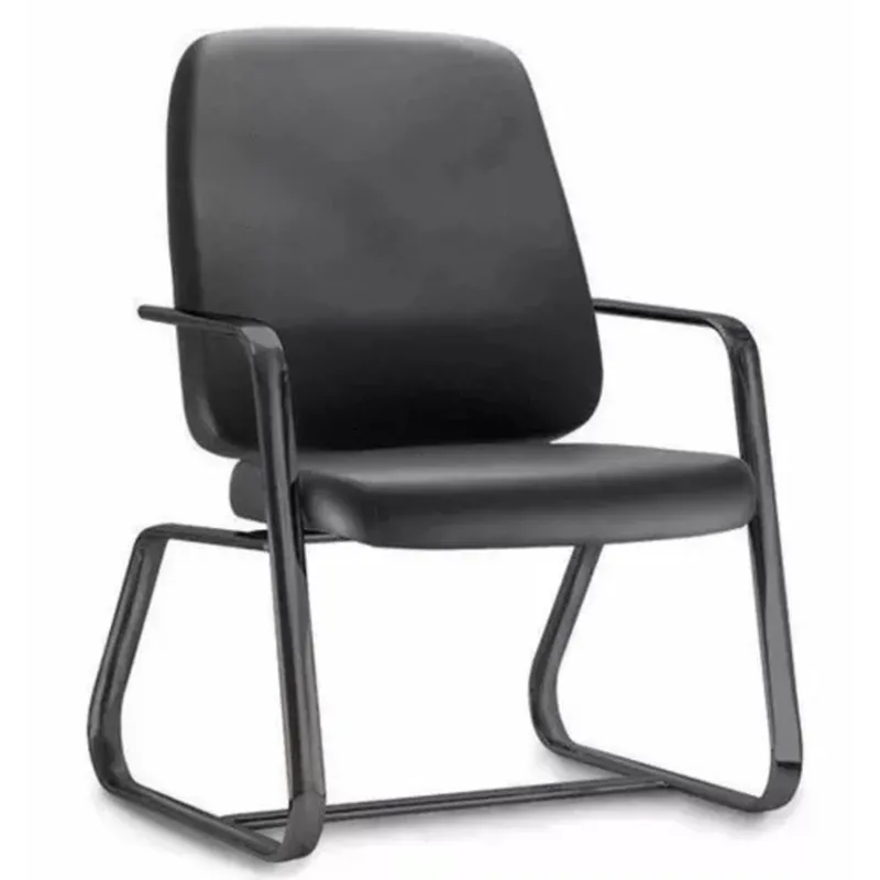 Cadeira Office Design Office Móveis, Até 200kg, Lâmina Fixa Reforçada, Preto