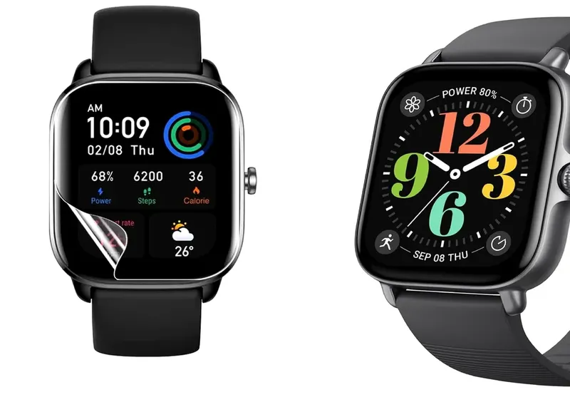 Película De Hydrogel Para Smartwatch Amazfit Gts 4 Tela 1.75.