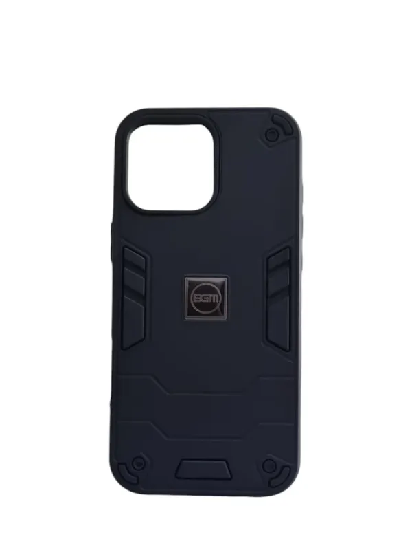 Capa Capinha Armadura Resistente Preta Para Iphone 16 Pro Max Anti Impactos