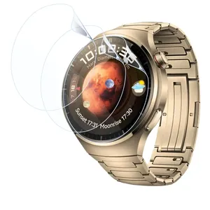 Kit Com 3 Películas De Hydrogel Para Huawei Watch 5 42mm.