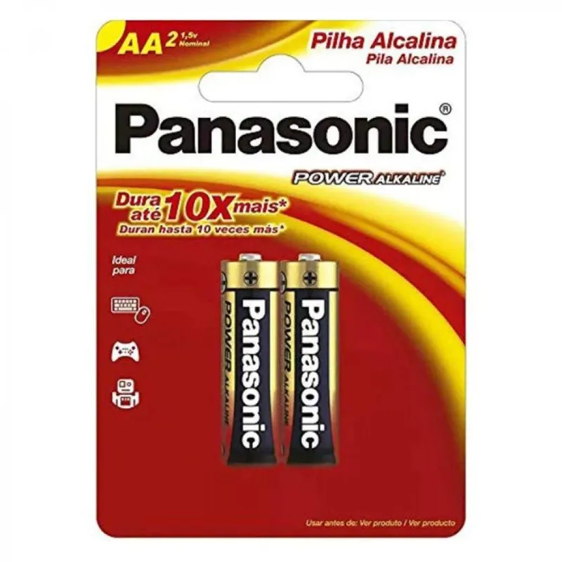 Pilha Alcalina Aa Blister Com 2 Lr6xab/2b192