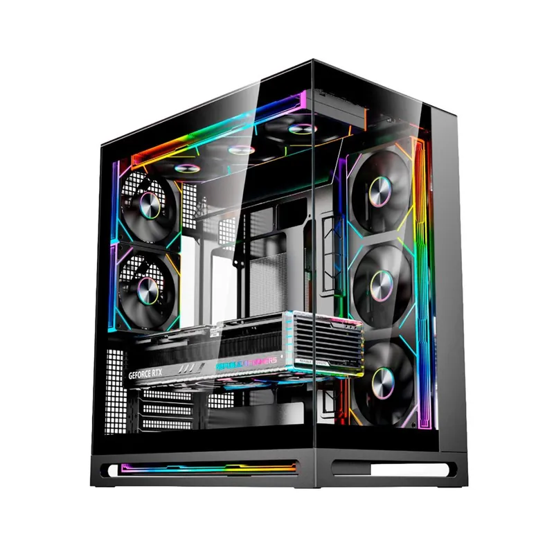 Gabinete Gamer Liketec Cygnus Dark