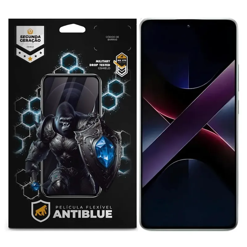 Película Para Xiaomi Poco X7 Pro 5g - Antiblue - Gshield