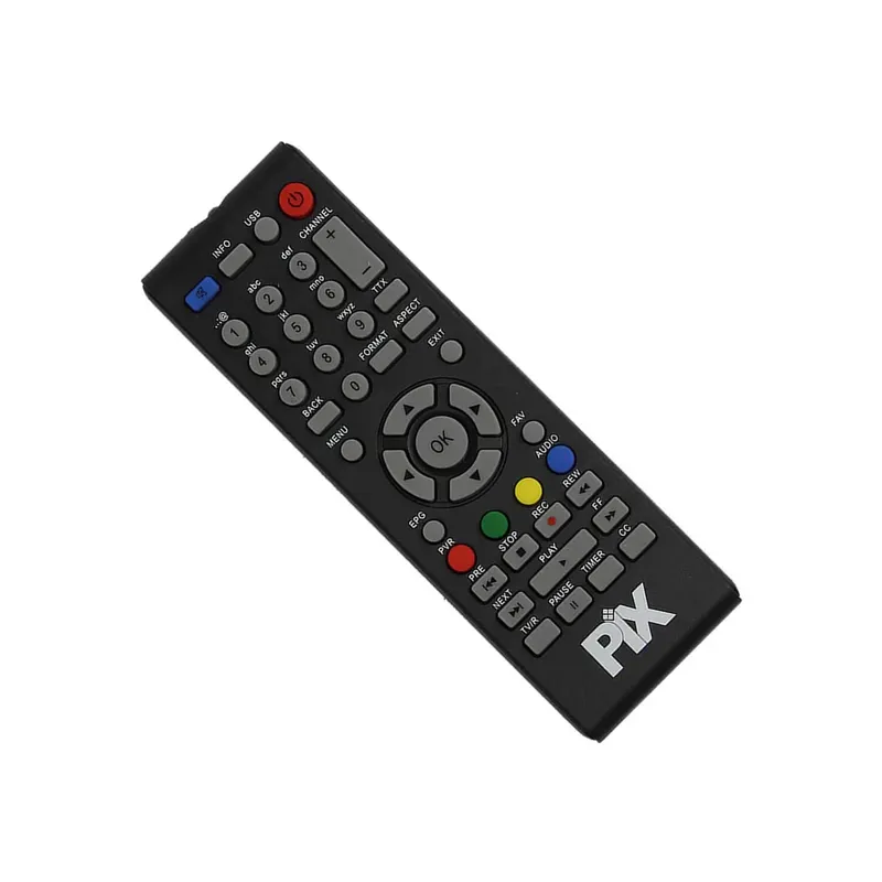 Controle Remoto Conversor Receptor Tv Digital Pix 4g Max