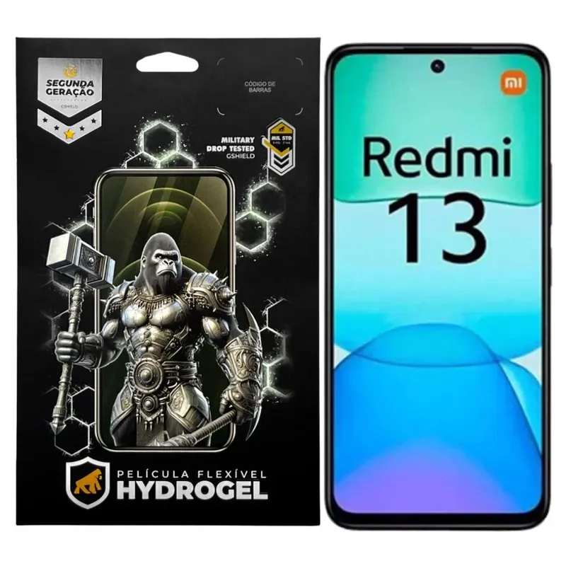 Película Para Xiaomi Redmi 13 - Hydrogel Gamer Fosca - Gshield