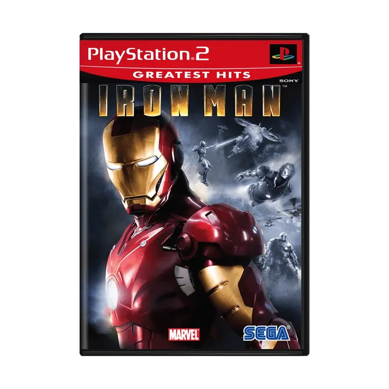 Jogo Iron Man Greatest Hits Ps2 Físico (lacrado)