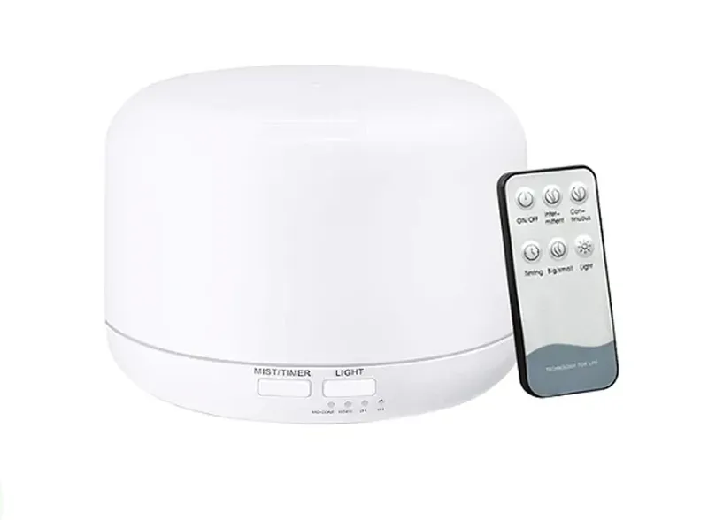 Umidificador Difusor Aromatizador Portátil Com Led E Controle Remoto 300ml
