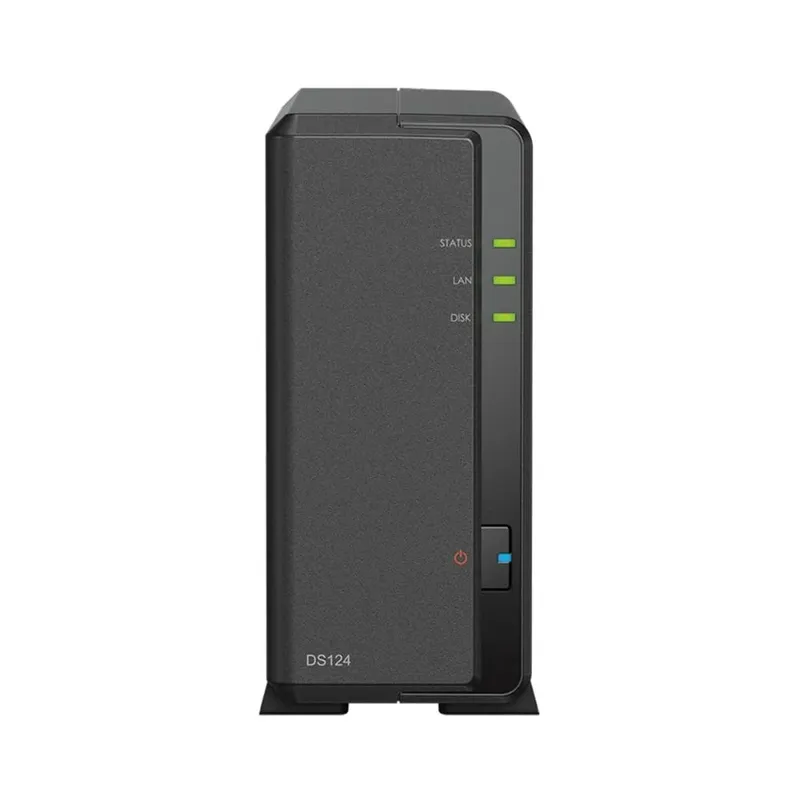 Servidor Nas Synology Diskstation Ds124 Com 1 Baia (sem Disco)