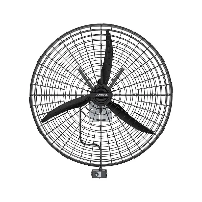 Ventilador De Parede Ventisol Gp Vp1m2, 3 Velocidades, 220V, Preto