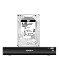 Dvr Intelbras 8 Canais Imhdx 5108 Com Hd De 4TB Instalado