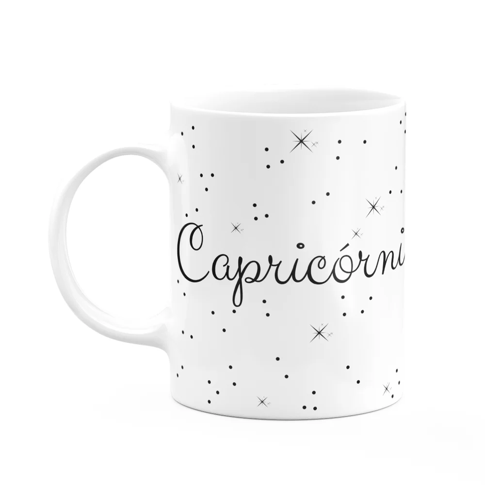 Caneca Signos Minimalista Capricórnio 325ml