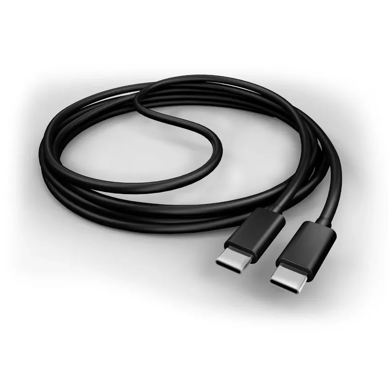 Cabo Dados Carregamento USB-C Para USB-C 3a Blindado Comesp, 1m - Preto