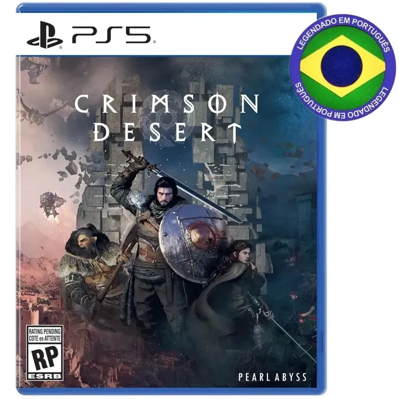 Crimson Desert Ps5 Mídia Física Legendado Em Português Playstation 5
