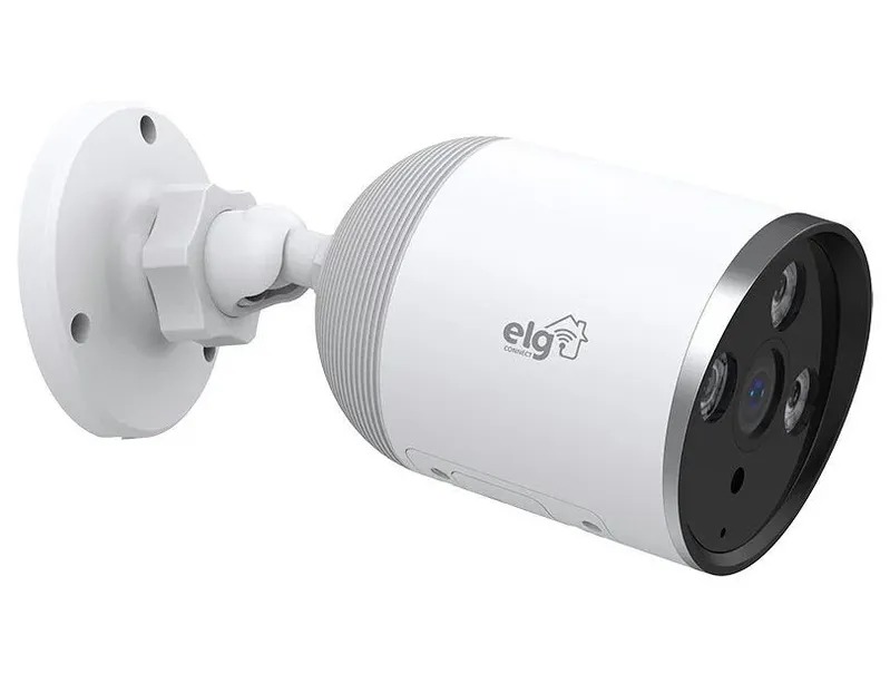Camera Inteligente Externa Wi-fi Full Color, Audio Bidirecional, Full Hd, Shcf602 Elg