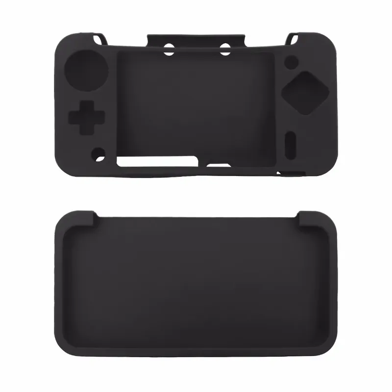 Capa Protetora Silicone Para Nintendo 3ds Xl Preto