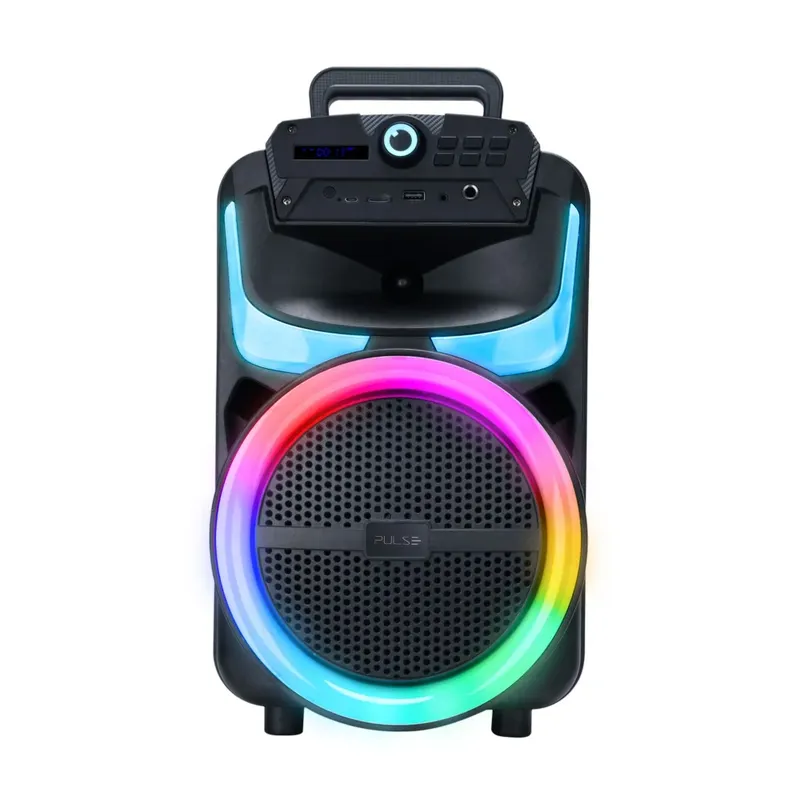 Caixa De Som Multi Burst 250w Rms, 8 Polegadas Bt,AUX,USB/fm - Sp402e