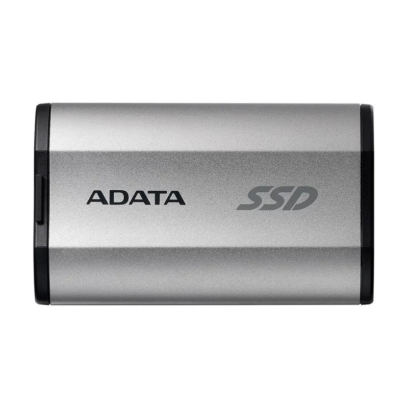 SSD Externo ADATA SD810, 1TB, USB 3.2, 1000G IP68, até 2.000 MB/s, para iPhone 15/Pro/Max, Android, Prata - SD810-1000G-CSG