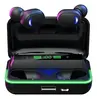 Fone De Ouvido Gamer In-ear A'gold Fn-b08 Sem Fio Preto Tws Bluetooth