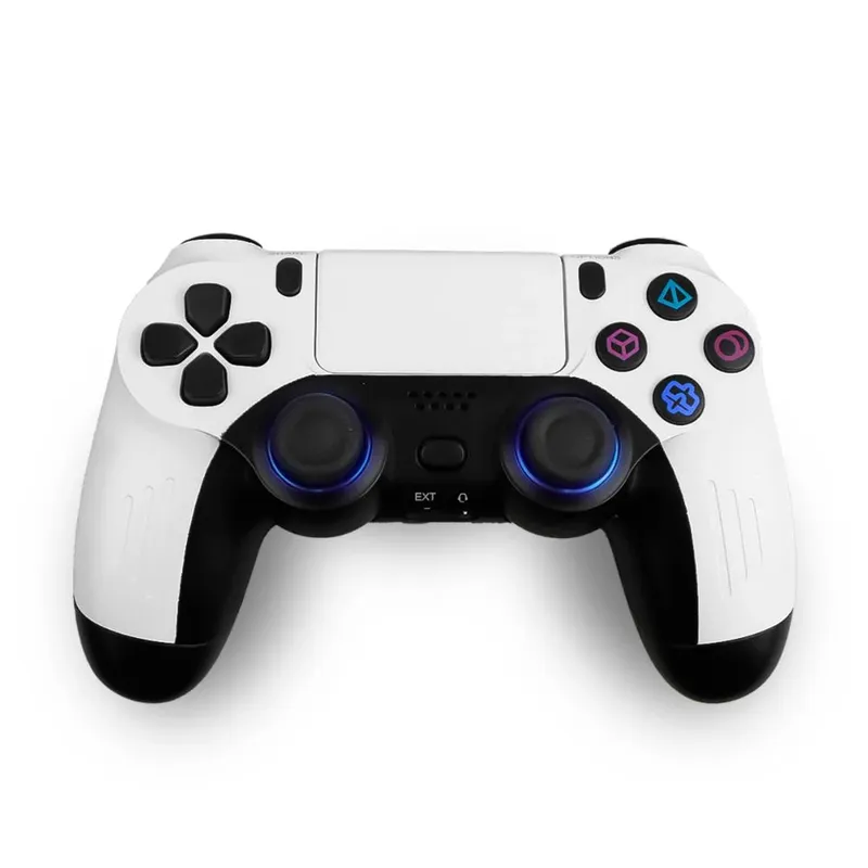 Controle Joystick Gamer P5 Com Fio, Touchpad, Sensor De Movimento, Plug And Play, Saída Headset, LEDs Indicadores, Pronta Entrega