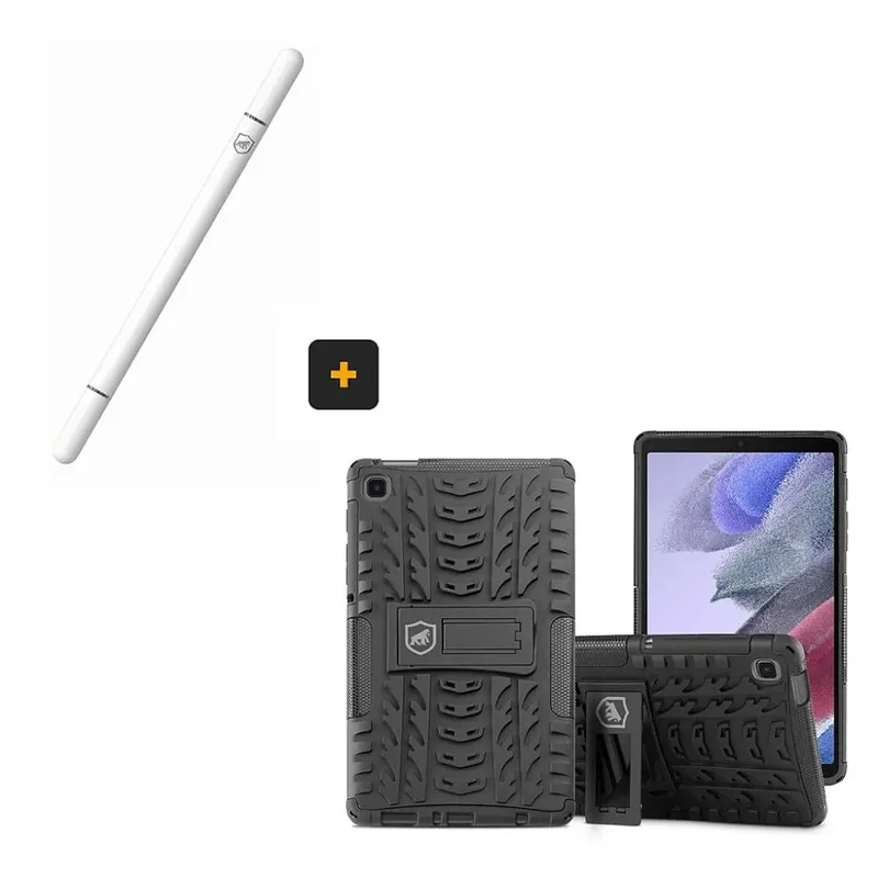 Kit Capa D´shield Para Samsung Galaxy Tab A7 E Caneta Dinamic - Touch E Esferográfica - Gshield