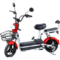 Bicicleta Elétrica Route, 500w, Adulto, Sem Cnh, Scooter Cor:vermelho-branco
