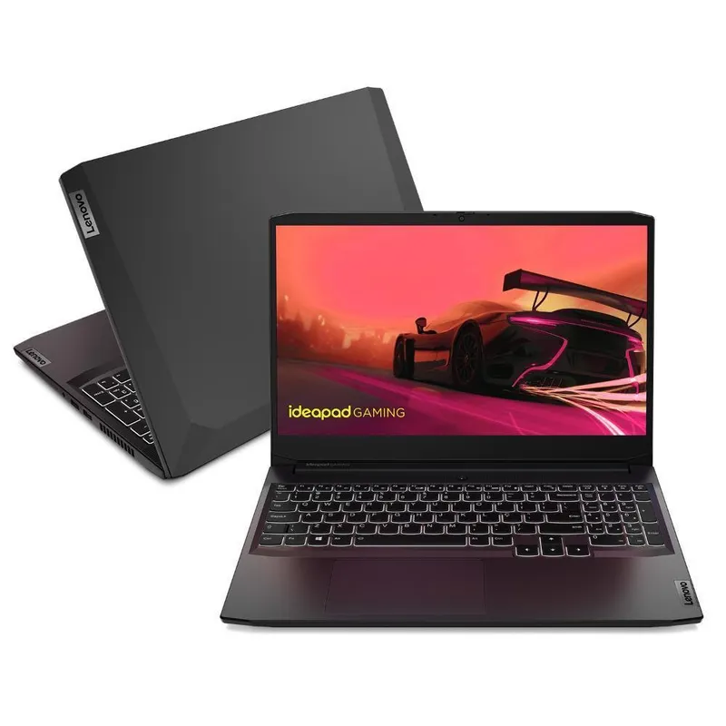 Notebook Lenovo Ideapad Gaming 3 R7-5800h, 8GB RAM, 256GB SSD Pcie, Gtx 1650 4GB, Tela 15.6" FHD, Win 11 - 82mj0001br