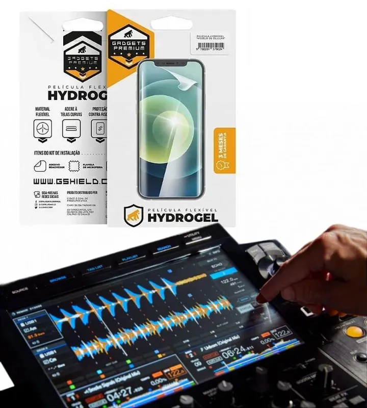 Película Para Painel De Controladora Pionner Xdj-rx3 - Hydrogel Hd - Gshield