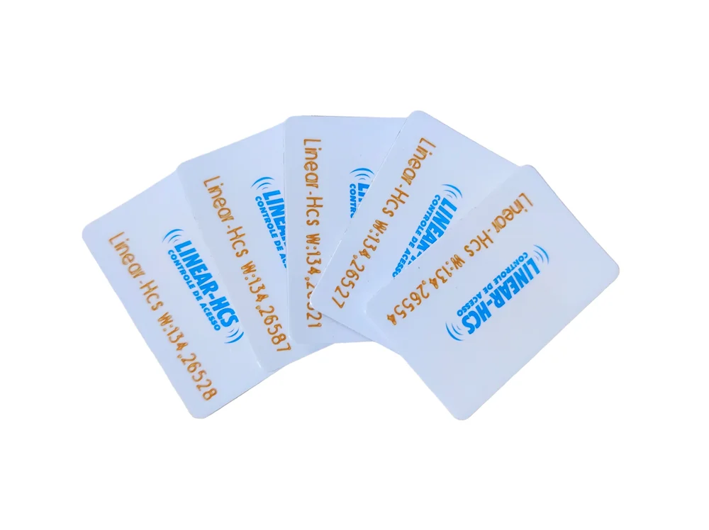 Etiqueta Adesiva Rfid 13,56 Mhz Hcs Linear Nice - 100 Unidades