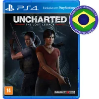 Uncharted The Lost Legacy Dublado Em Português Mídia Física Edição Capa Azul