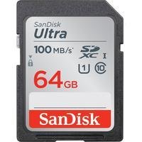 Cartão Sdxc Sandisk Uhs-I Ultra, 64GB, 100MB/s
