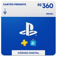 R$360 PlayStation Store - Cartão Presente Digital [Brasil]
