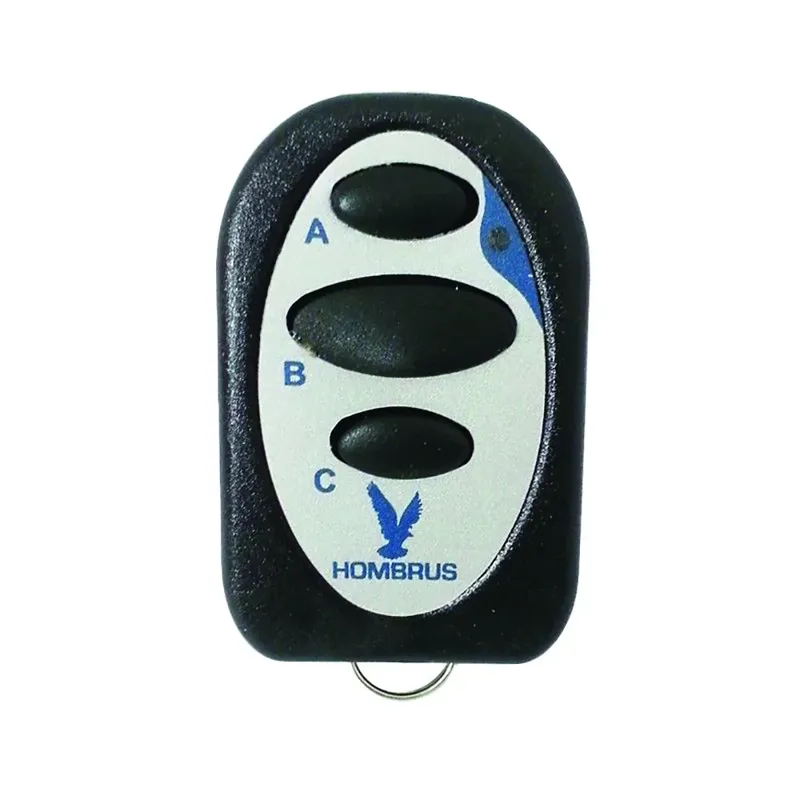 Controle Remoto Copiar Hombrus 433mhz Code Learn 3 Botoes