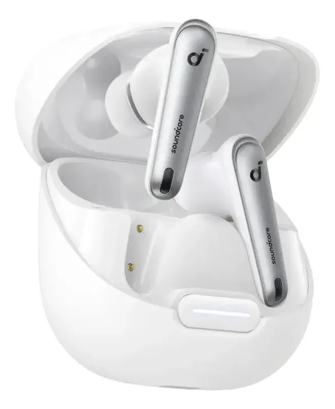 Soundcore Liberty 4 pro Earbuds Bluetooth Branco 7 Sensores