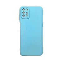 Capa Moto G9 Plus Silicone Aveludada Protege Câmera Colorida Capinha Anti Impacto Moto G9 Plus:azul Bebë