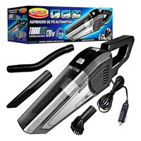 Aspirador De Pó Automotivo Turbolux Luxcar 120w 12v Com Escova Bico Para Cantos E Frestas E Tubo Prolongador