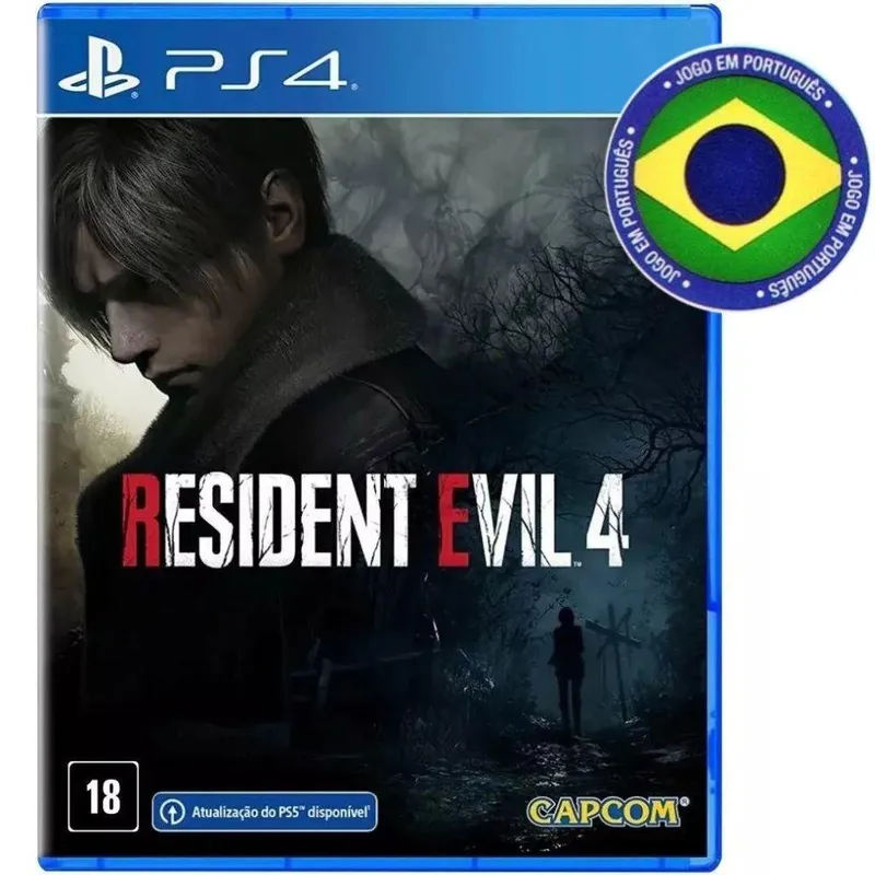 Resident Evil 4 Remake Ps4 Mídia Física Dublado Em Português