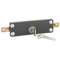 Fechadura Para Porta De Aço De Enrolar 063 Tetra Chave 4520b Haga