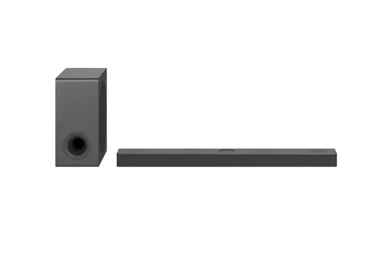 Home Theater Sound Bar LG S80qy, 3.1.3 Canais, 480W RMS, Bluetooth/Wi-Fi/HDMI, Preto