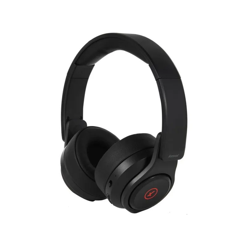 Headphone Bluetooth 5.0 Preto Com Bateria De 10 Horas Amvox- Ahp 0608