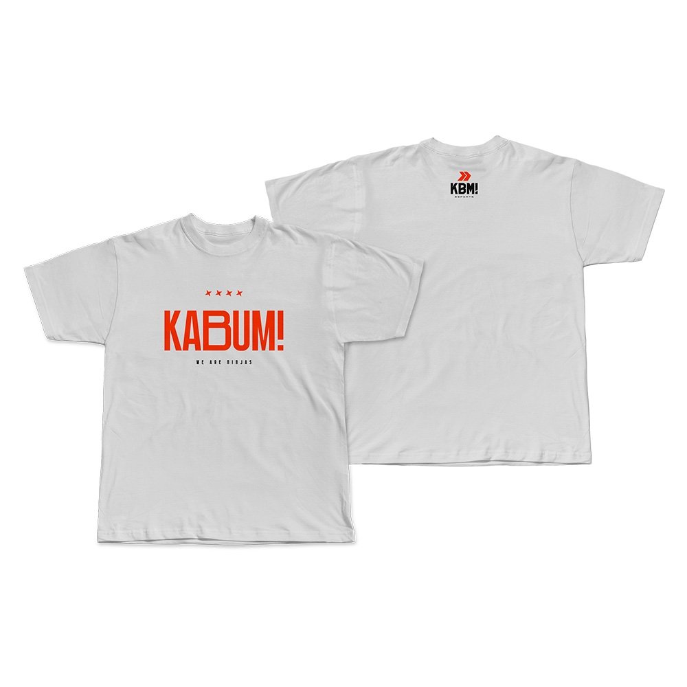 Camiseta KaBuM! We Are Ninjas Branca P