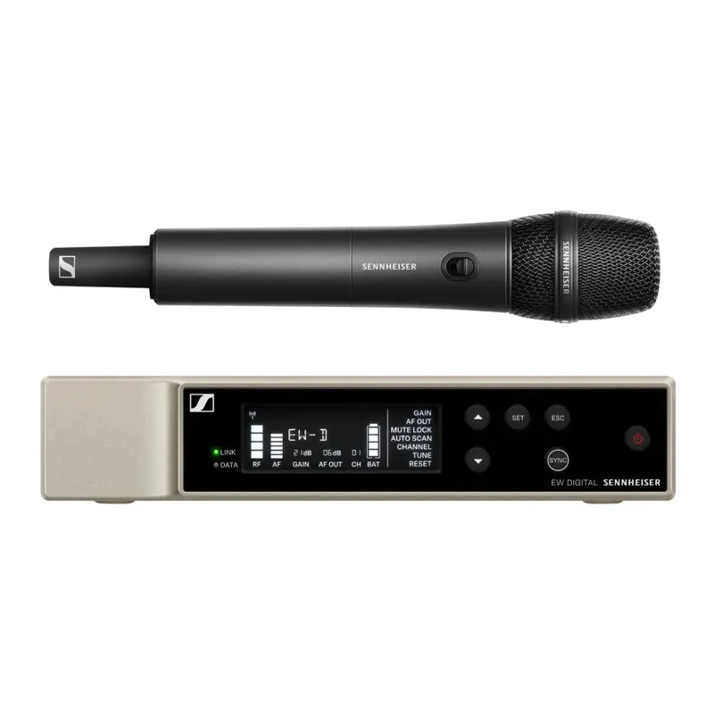 Sistema De Microfone Sem Fio Digital Sennheiser Ew-d 835-s Set r4-9.