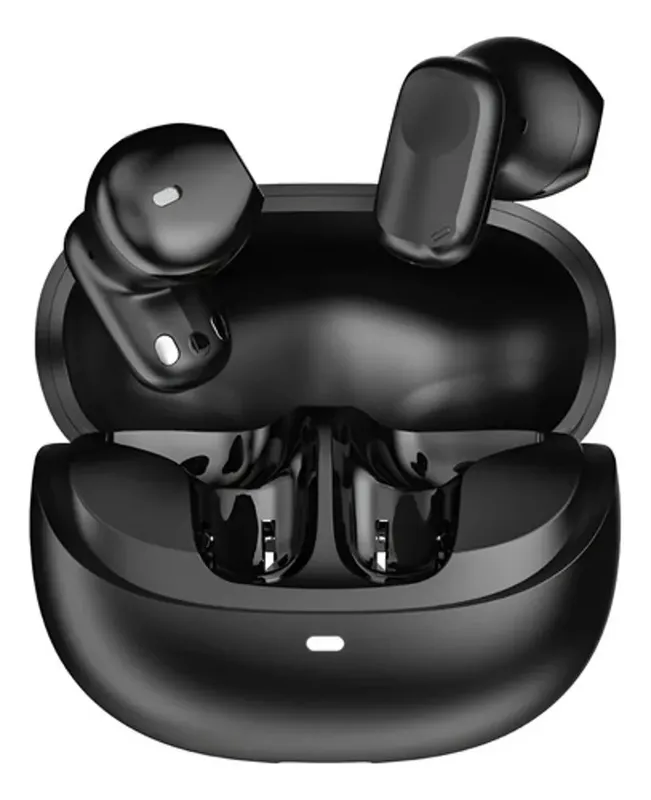 Fone Bluetooth Sem Fio Com Microfone Hrebos Confortável - Preto