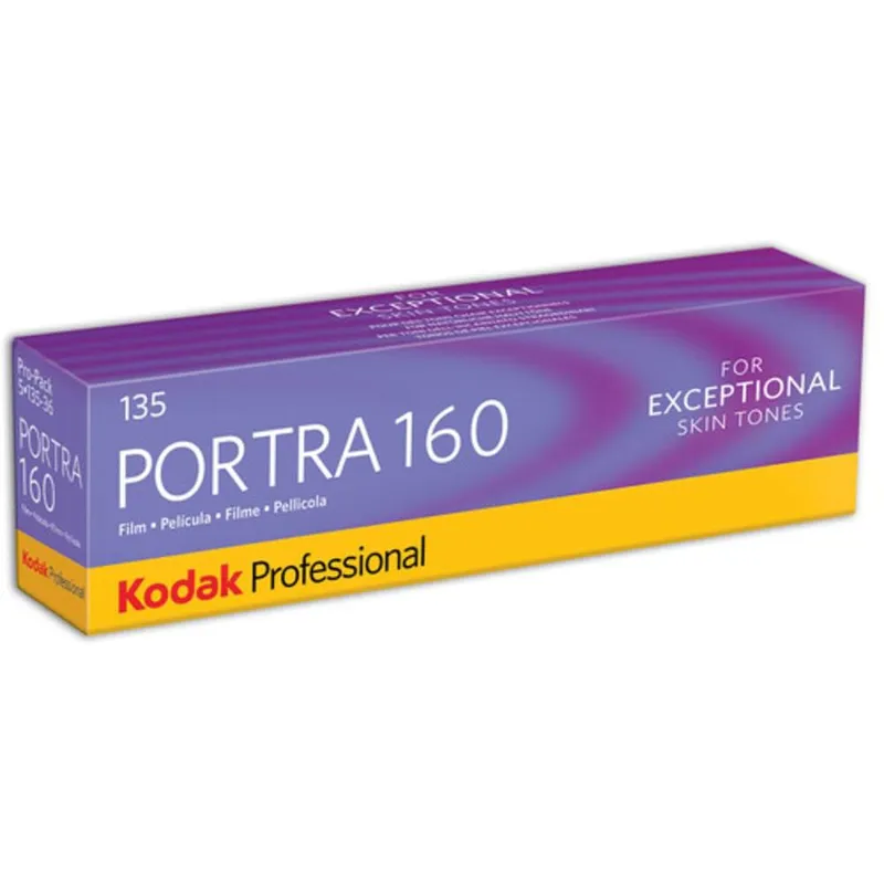 Filme Kodak Professional Portra 160 35mm / 36 (caixa Com 5)