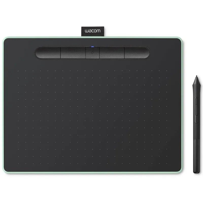 Mesa Digitalizadora Wacom Média Bluetooth Verde Intuos - CTL6100WLE0